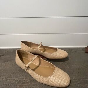 J. Crew Tan Flats Size 11